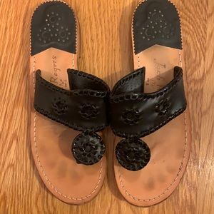 Jack Rogers Jacks Flat Sandal Black